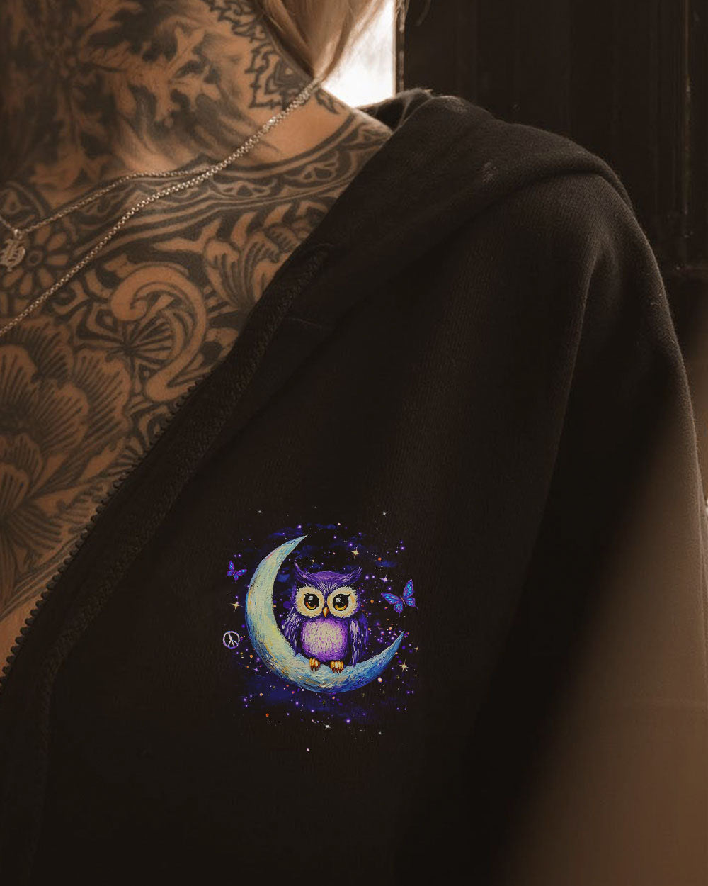 STAY WILD MOON CHILD OWL ALL OVER PRINT - YHHG2609251
