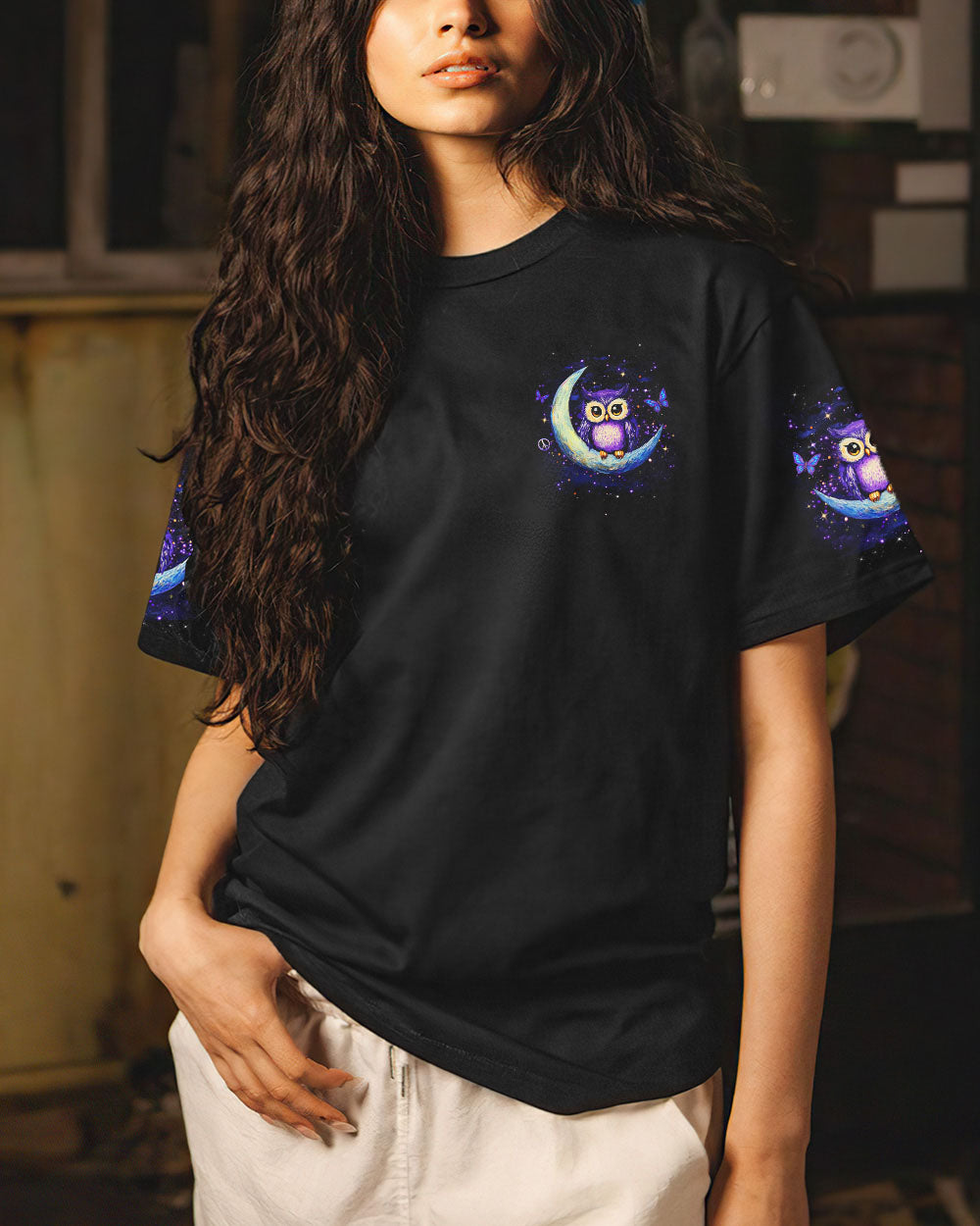 STAY WILD MOON CHILD OWL ALL OVER PRINT - YHHG2609251
