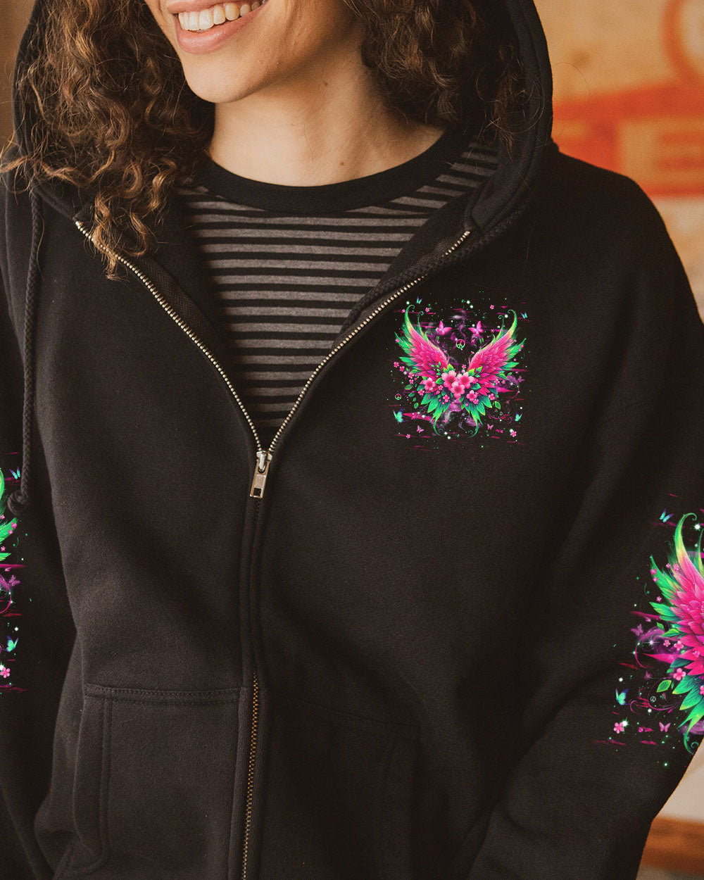 I BELIEVE THERE ARE ANGELS AMONG US WINGS ALL OVER PRINT - YHHG2703253