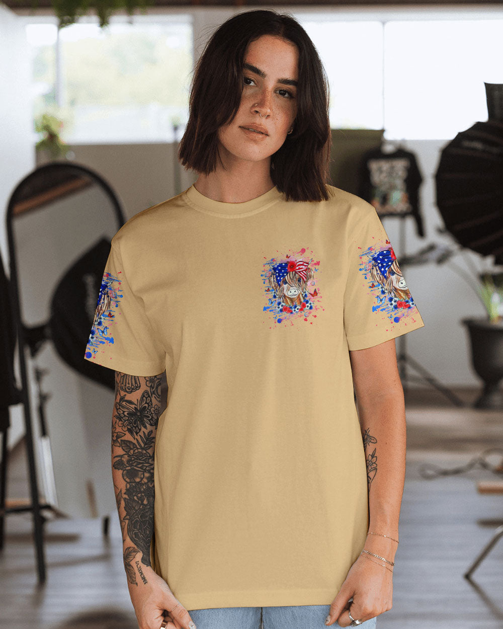 BE YOU THE WORLD WILL ADJUST ALL OVER PRINT - YHHG2706247