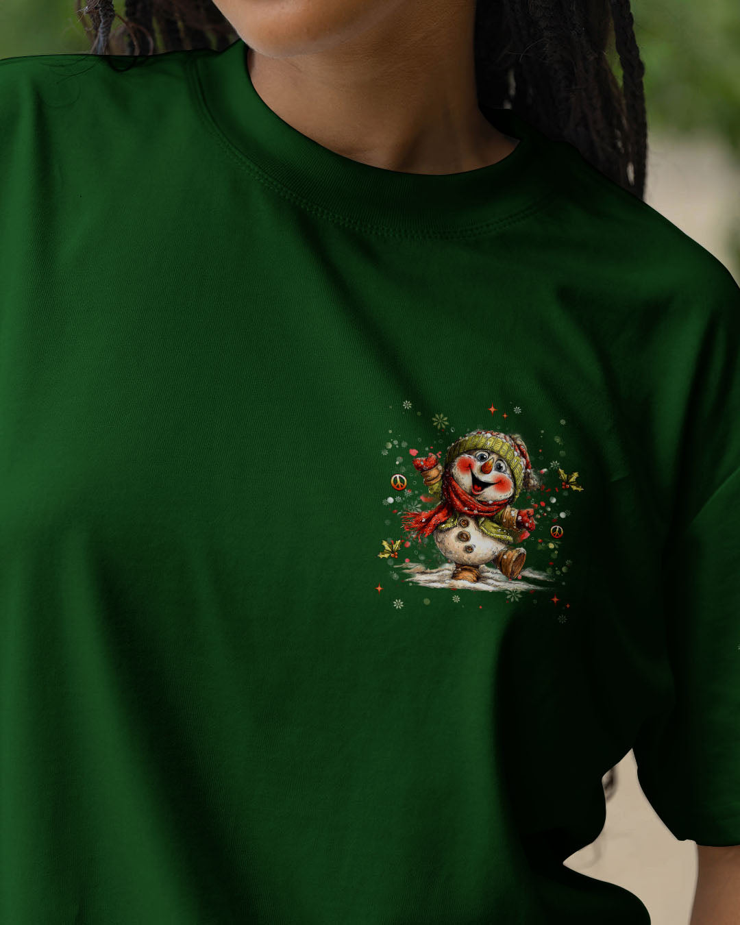 BE YOU THE WORLD WILL ADJUST CHRISTMAS ALL OVER PRINT - YHHG2710252