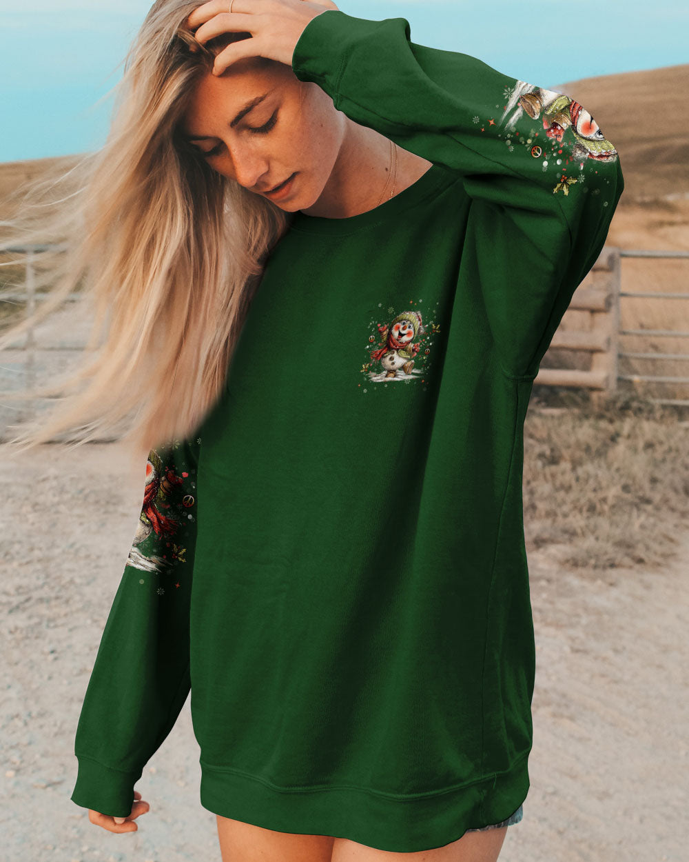 BE YOU THE WORLD WILL ADJUST CHRISTMAS ALL OVER PRINT - YHHG2710252