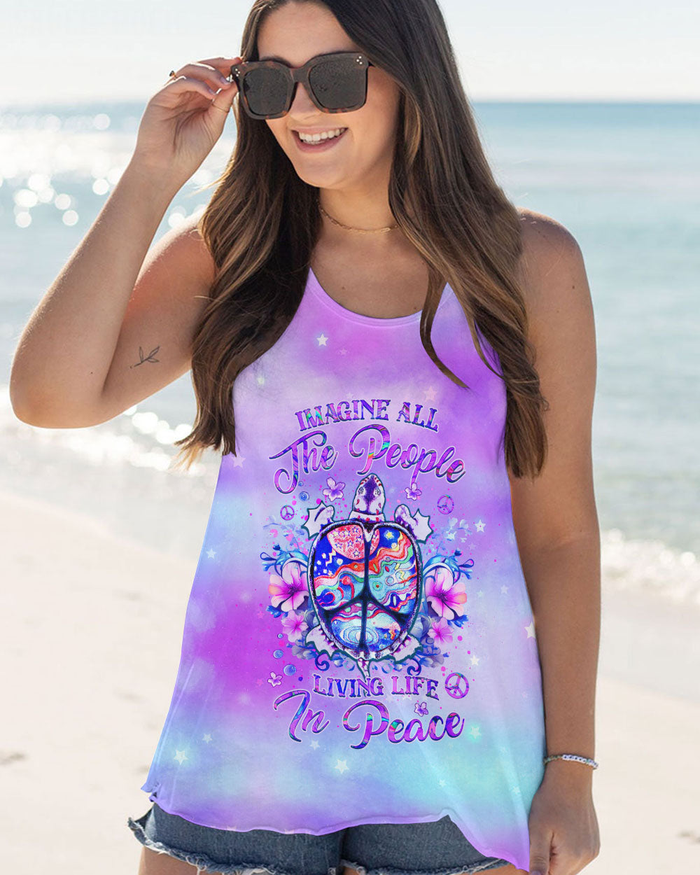 IMAGINE ALL THE PEOPLE LIVING LIFE IN PEACE ALL OVER PRINT - YHHG2807232