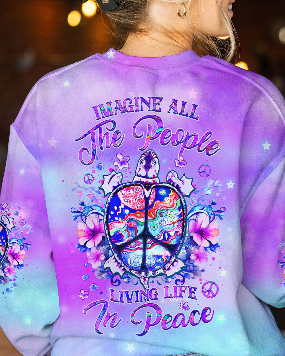 IMAGINE ALL THE PEOPLE LIVING LIFE IN PEACE ALL OVER PRINT - YHHG2807232