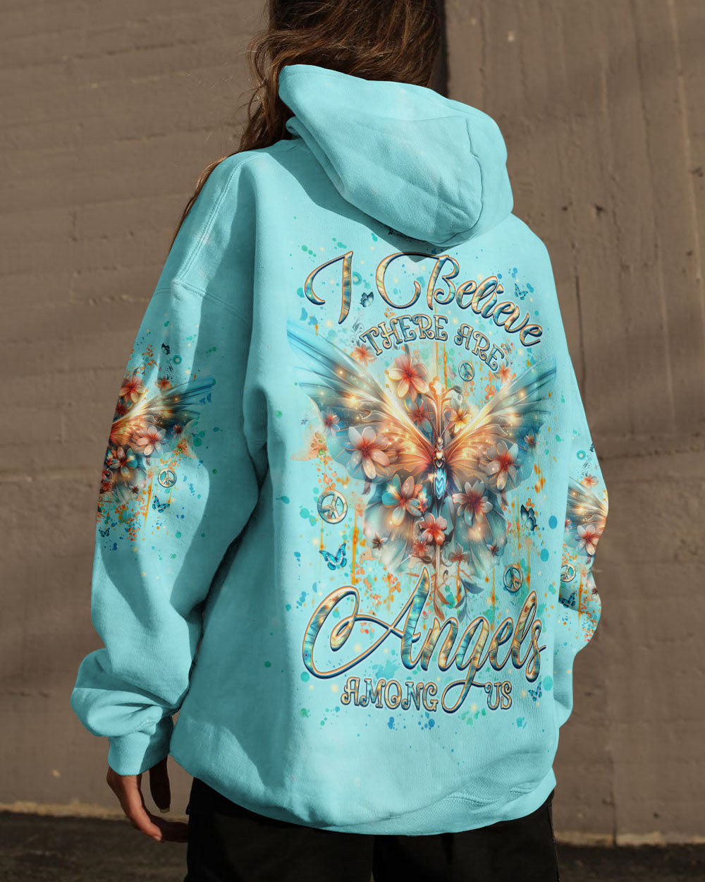 I BELIEVE THERE ARE ANGELS AMONG US ALL OVER PRINT - YHHG2808244