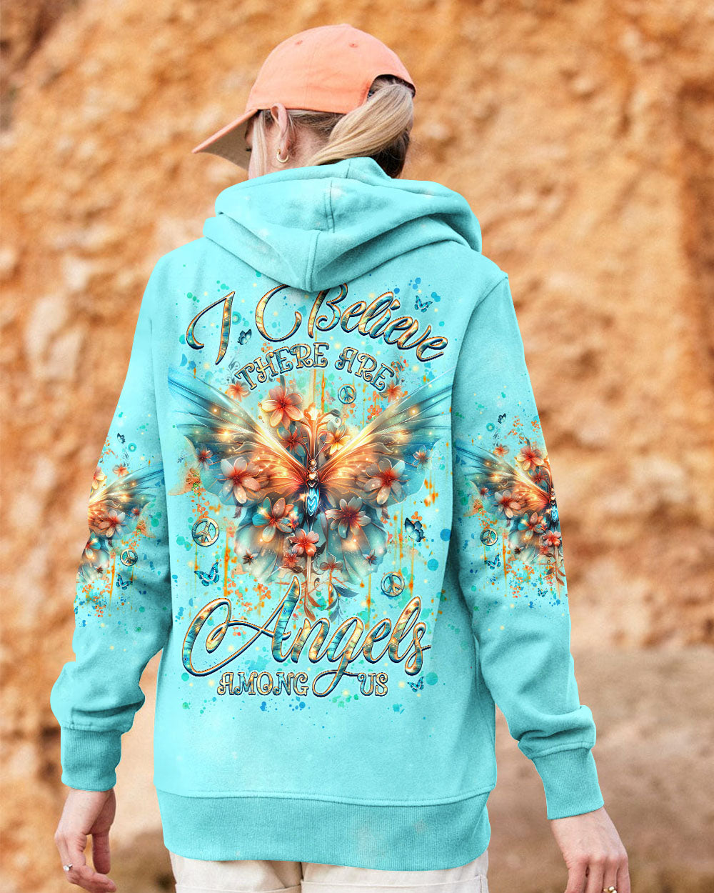 I BELIEVE THERE ARE ANGELS AMONG US ALL OVER PRINT - YHHG2808244