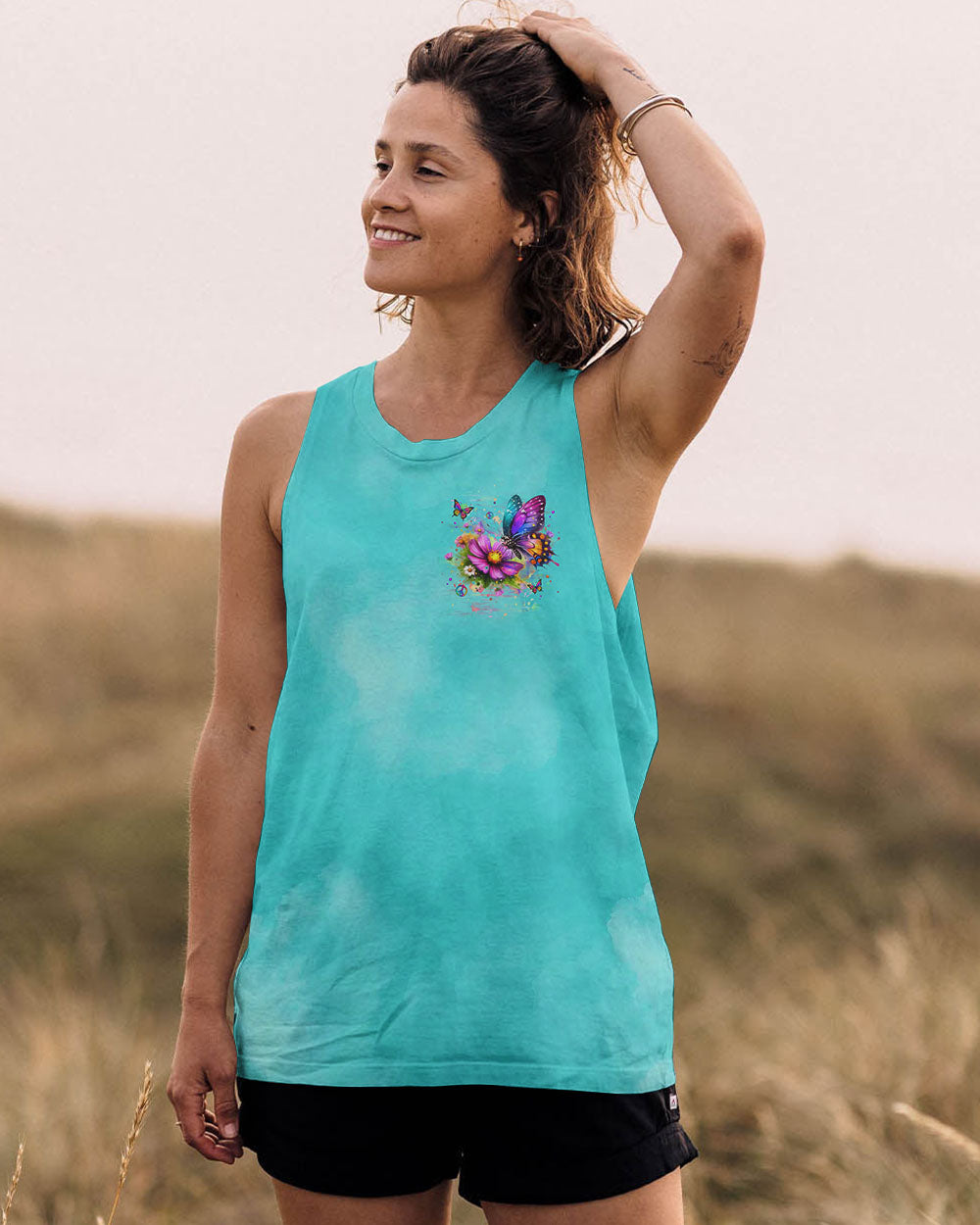 WHISPER WORDS OF WISDOM LET IT BE BUTTERFLY ALL OVER PRINT -  YHHG2808253
