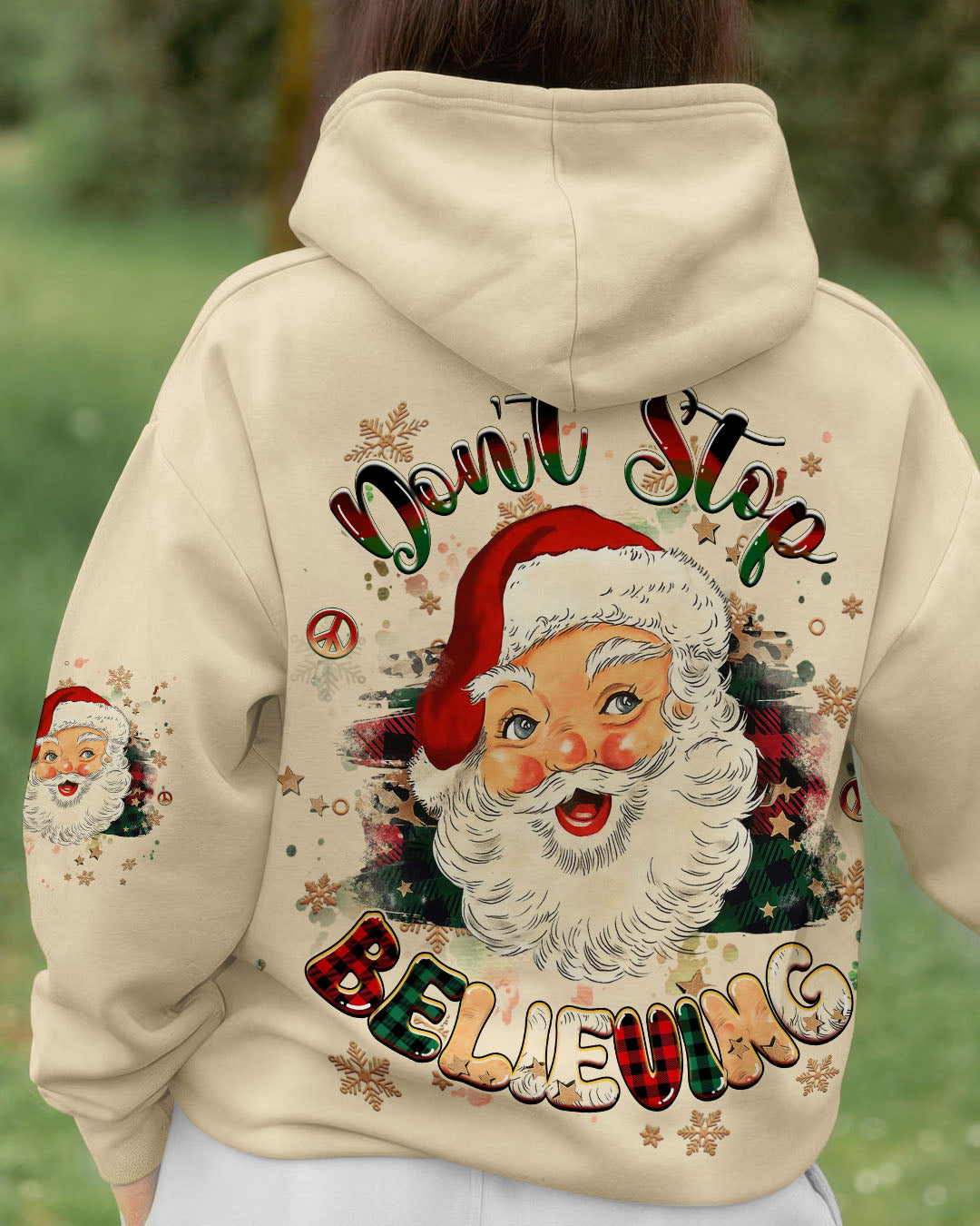 DON'T STOP BELIEVING CHRISTMAS ALL OVER PRINT - YHHG2810252