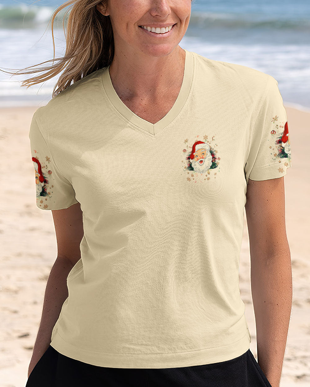 DON'T STOP BELIEVING CHRISTMAS ALL OVER PRINT - YHHG2810252