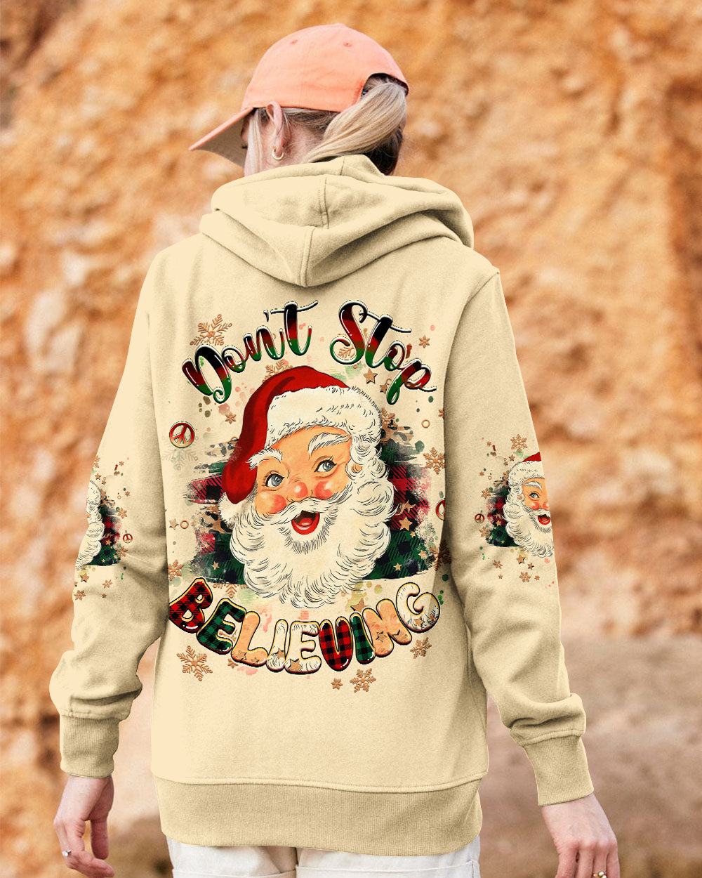 DON'T STOP BELIEVING CHRISTMAS ALL OVER PRINT - YHHG2810252