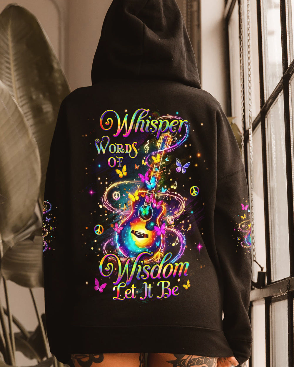 WHISPER WORDS OF WISDOM GUITAR ALL OVER PRINT - YHHG2912253