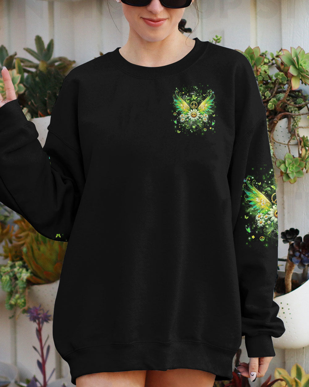 I BELIEVE THERE ARE ANGELS AMONG US WINGS ALL OVER PRINT - YHHG3103252