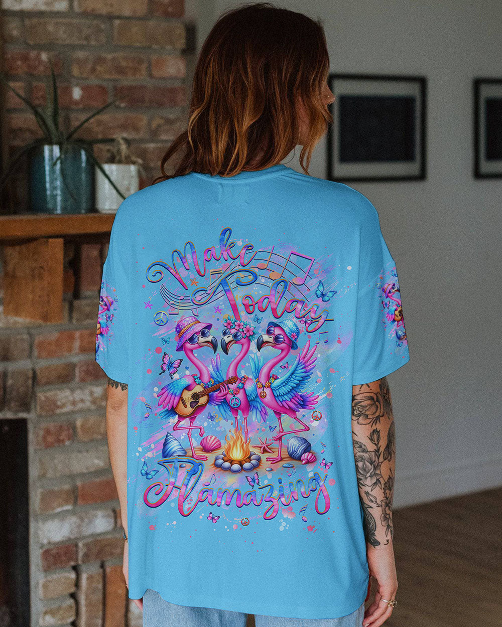 MAKE TODAY FLAMAZING ALL OVER PRINT - YHHG3105243