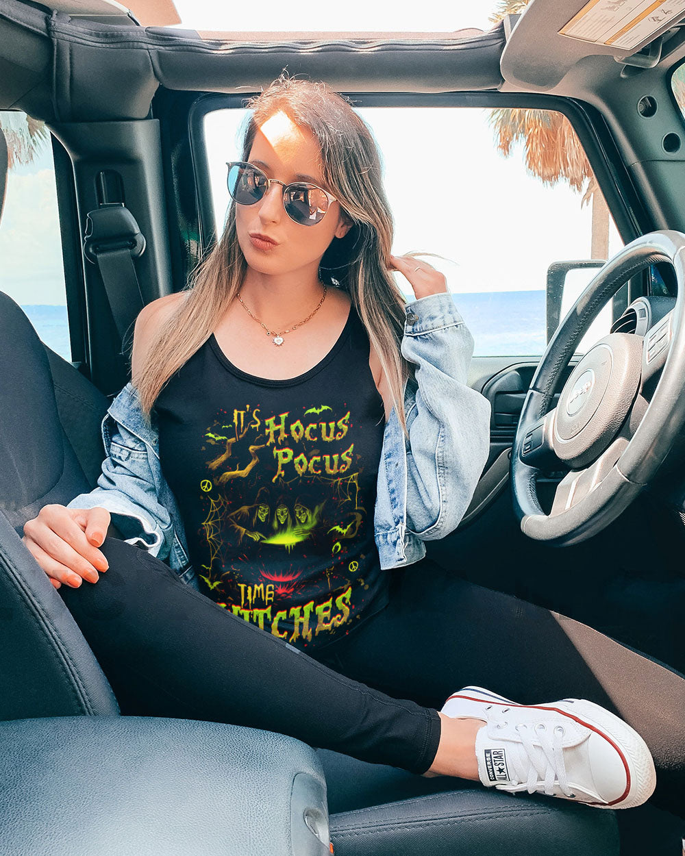 IT'S HOCUS POCUS TIME WITCHES HALLOWEEN ALL OVER PRINT - YHHG3107251