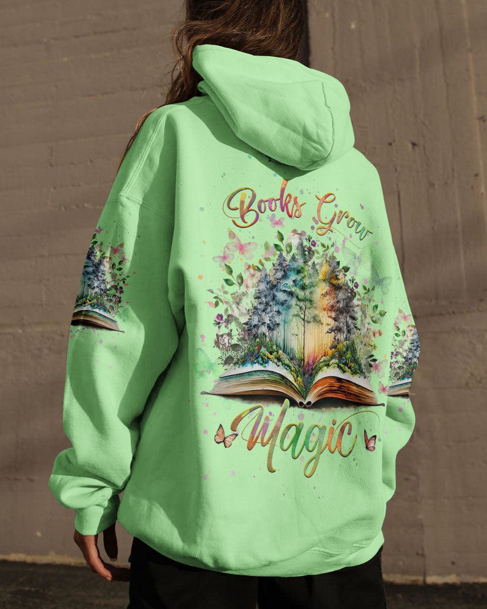 BOOKS GROW MAGIC ALL OVER PRINT - YHHG3108231