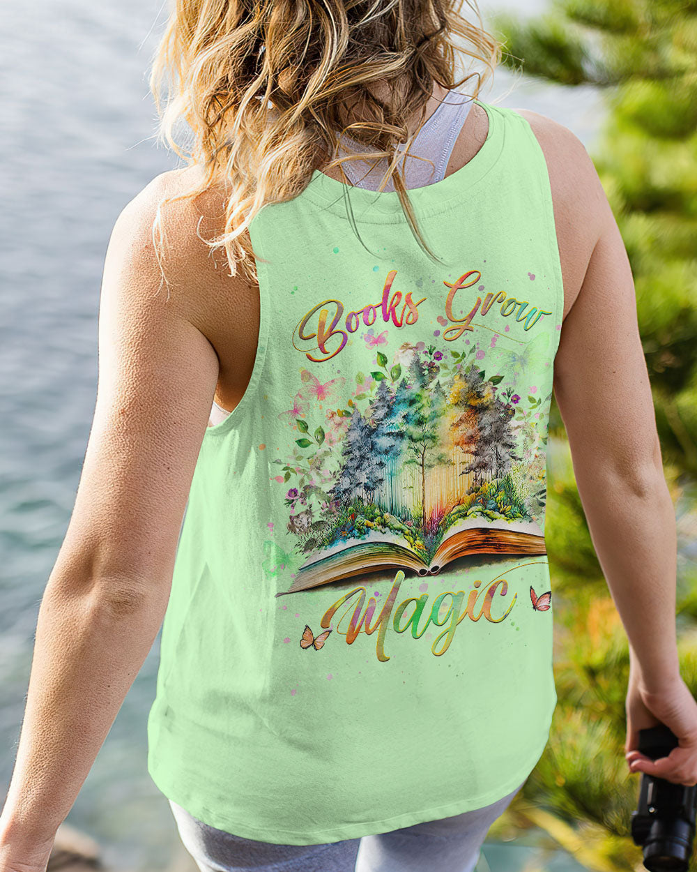 BOOKS GROW MAGIC ALL OVER PRINT - YHHG3108231