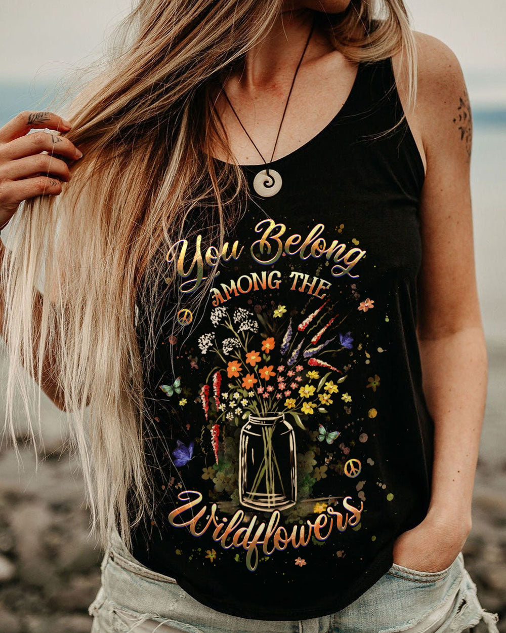 YOU BELONG AMONG THE WILDFLOWERS ALL OVER PRINT - YHHG3110243