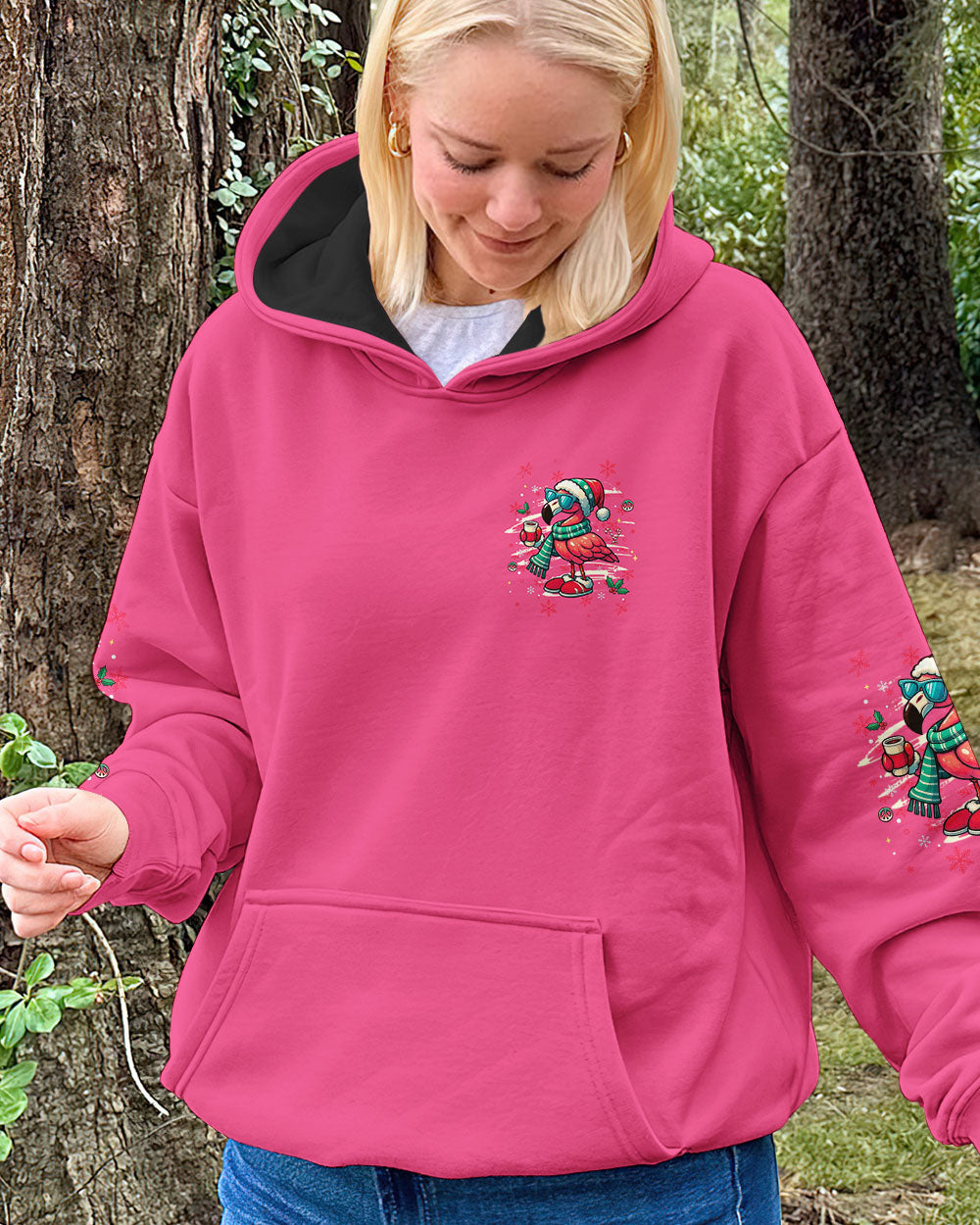 TIS THE SEASON TO FLAMINGLE CHRISTMAS ALL OVER PRINT - YHHG3110252