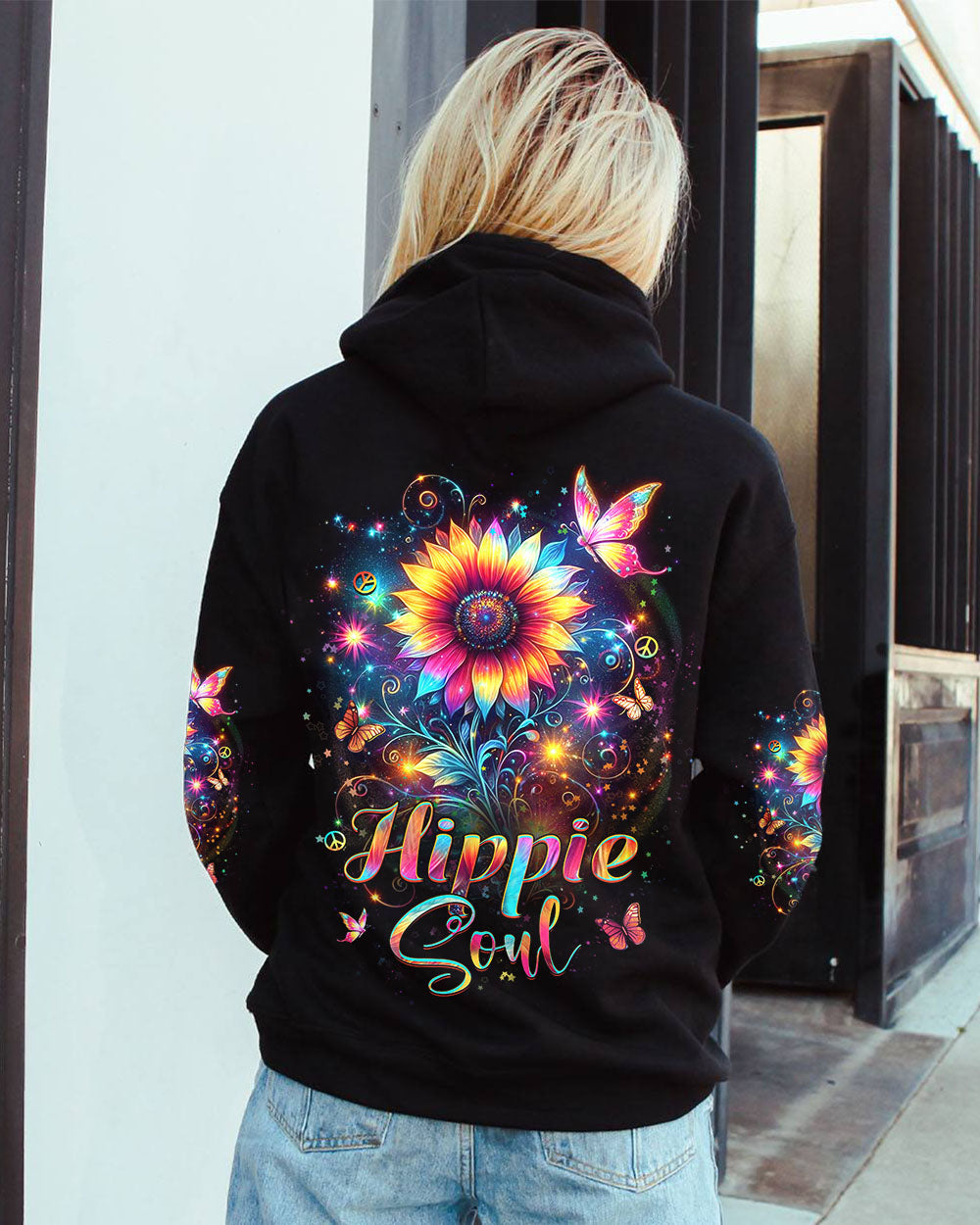 HIPPIE SOUL SUNFLOWER ALL OVER PRINT - YHHN0104242