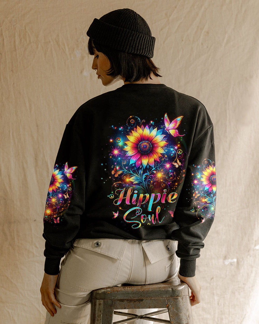 HIPPIE SOUL SUNFLOWER ALL OVER PRINT - YHHN0104242