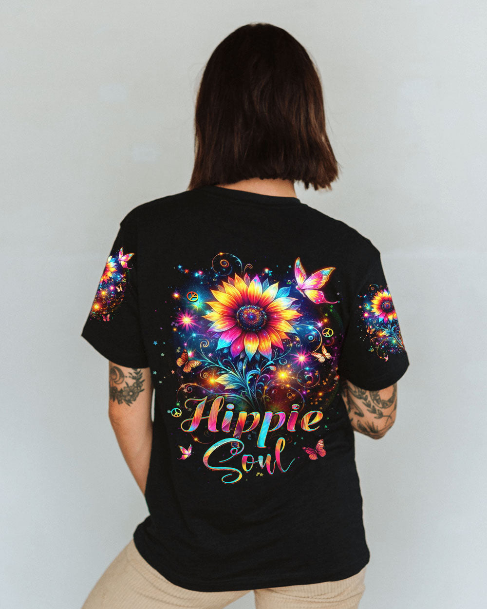 HIPPIE SOUL SUNFLOWER ALL OVER PRINT - YHHN0104242