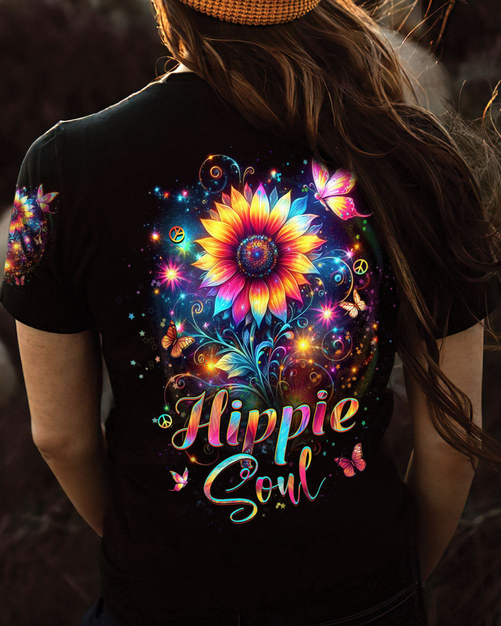 HIPPIE SOUL SUNFLOWER ALL OVER PRINT - YHHN0104242