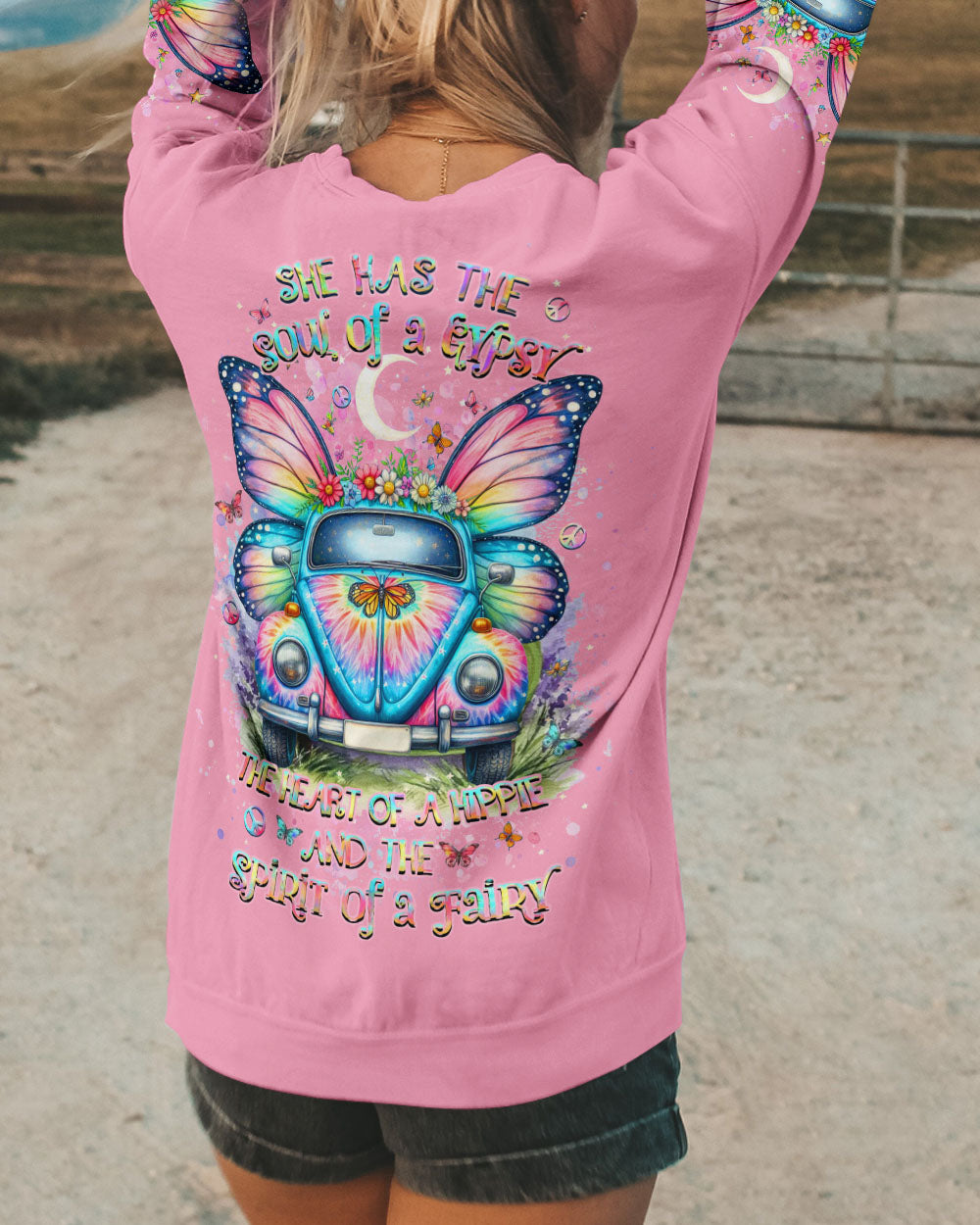SPIRIT OF A FAIRY ALL OVER PRINT - YHHN0204243