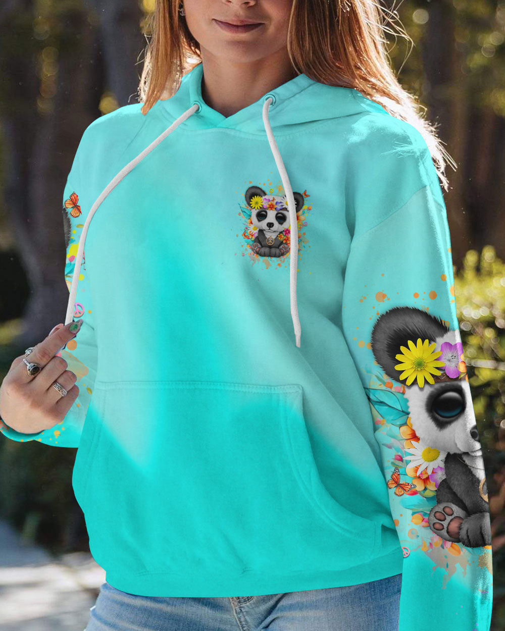 BE YOU THE WORLD WILL ADJUST ALL OVER PRINT - YHHN0207243