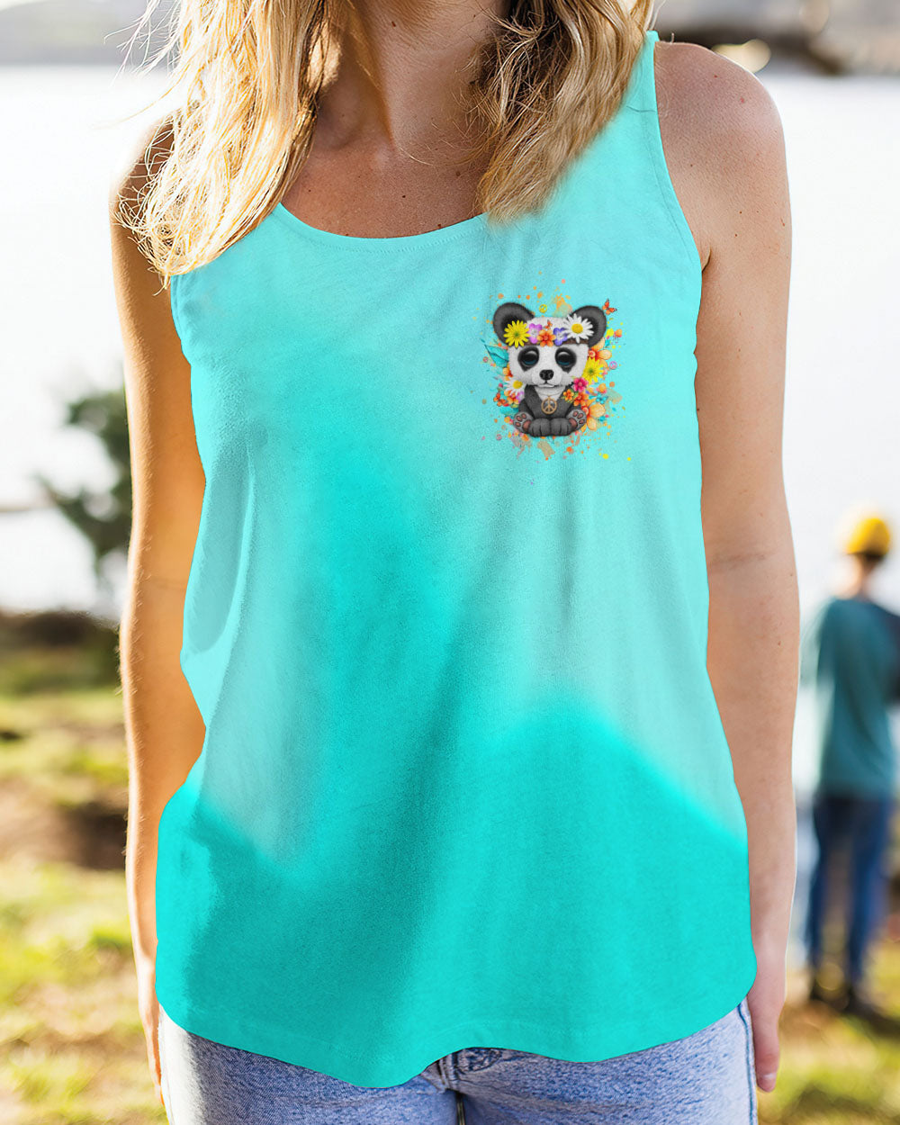 BE YOU THE WORLD WILL ADJUST ALL OVER PRINT - YHHN0207243