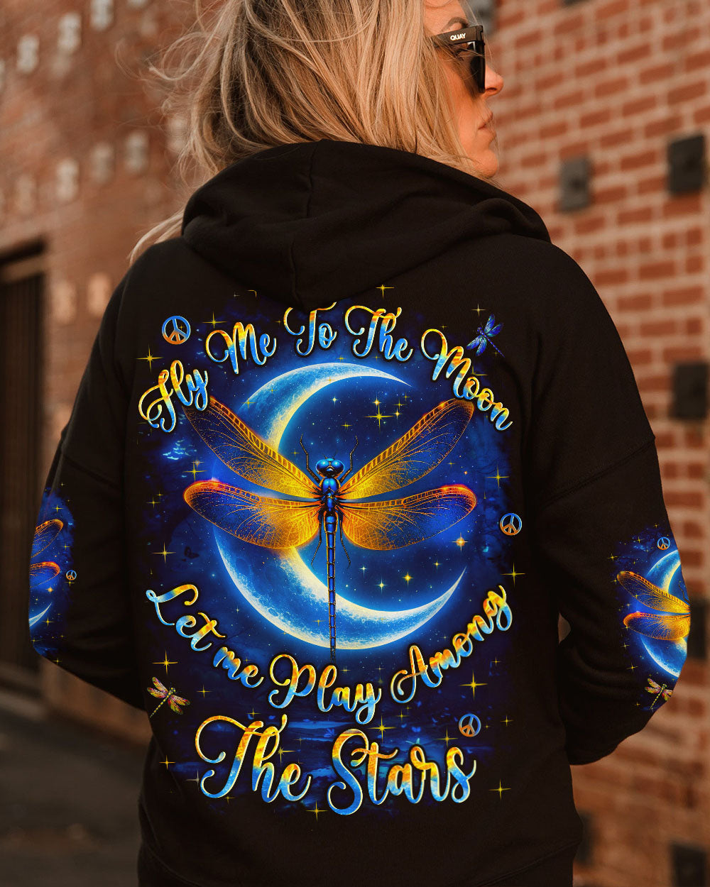 FLY ME TO THE MOON DRAGONFLY ALL OVER PRINT - YHHN0210251