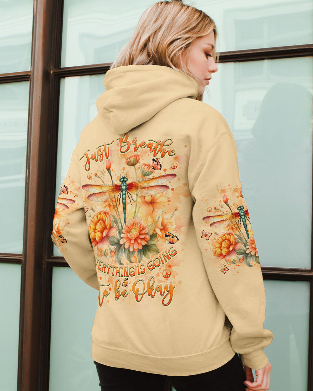 JUST BREATHE DRAGONFLY ALL OVER PRINT - YHHN0307243