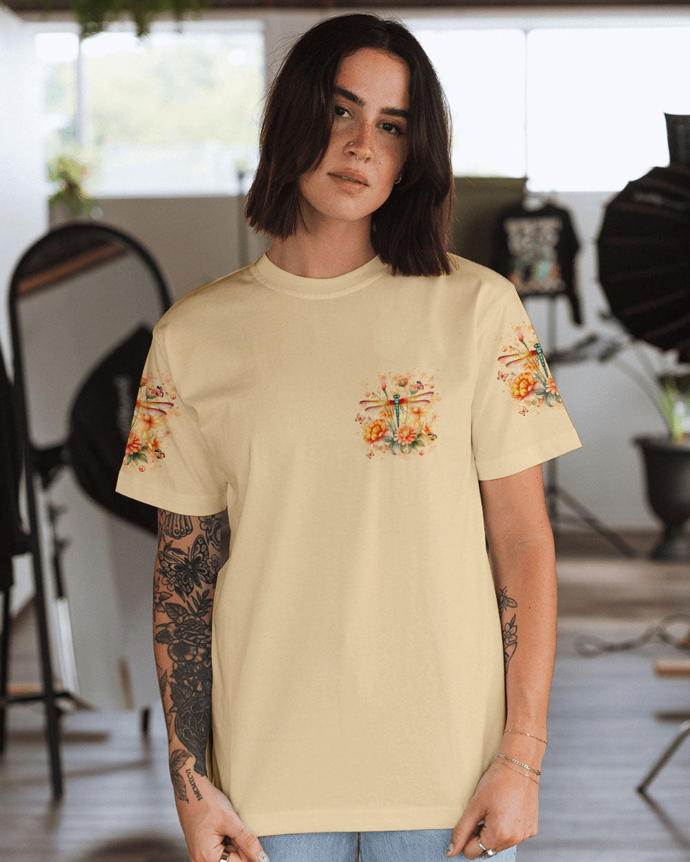 JUST BREATHE DRAGONFLY ALL OVER PRINT - YHHN0307243