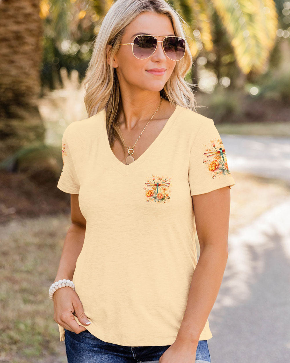 JUST BREATHE DRAGONFLY ALL OVER PRINT - YHHN0307243