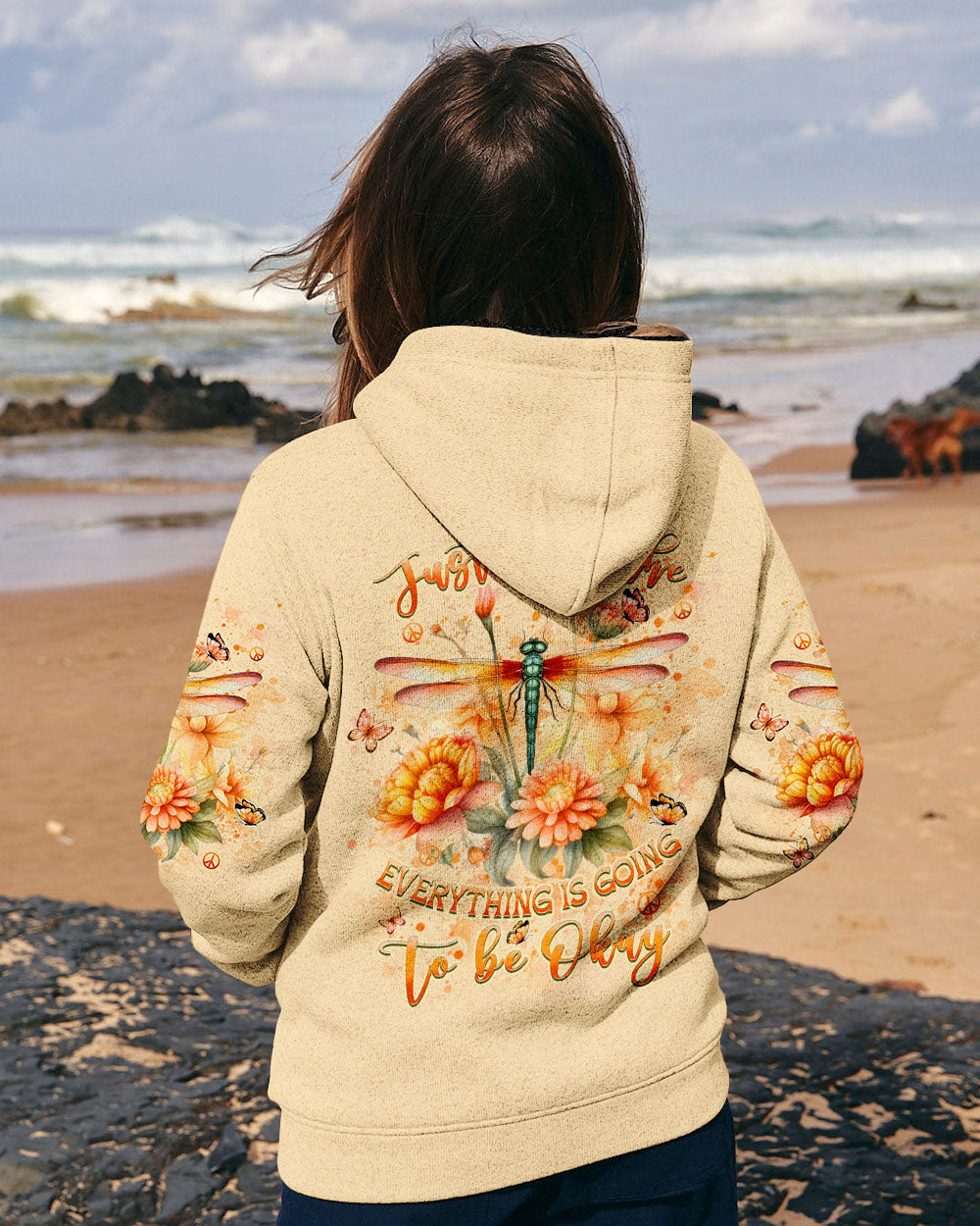 JUST BREATHE DRAGONFLY ALL OVER PRINT - YHHN0307243