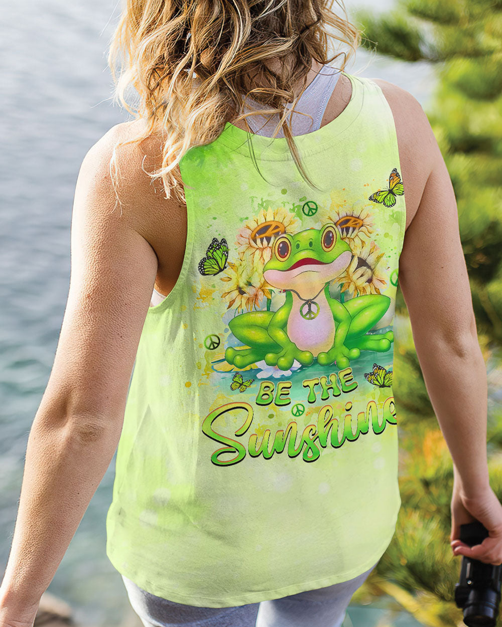 BE THE SUNSHINE FROG ALL OVER PRINT - YHHN0407242