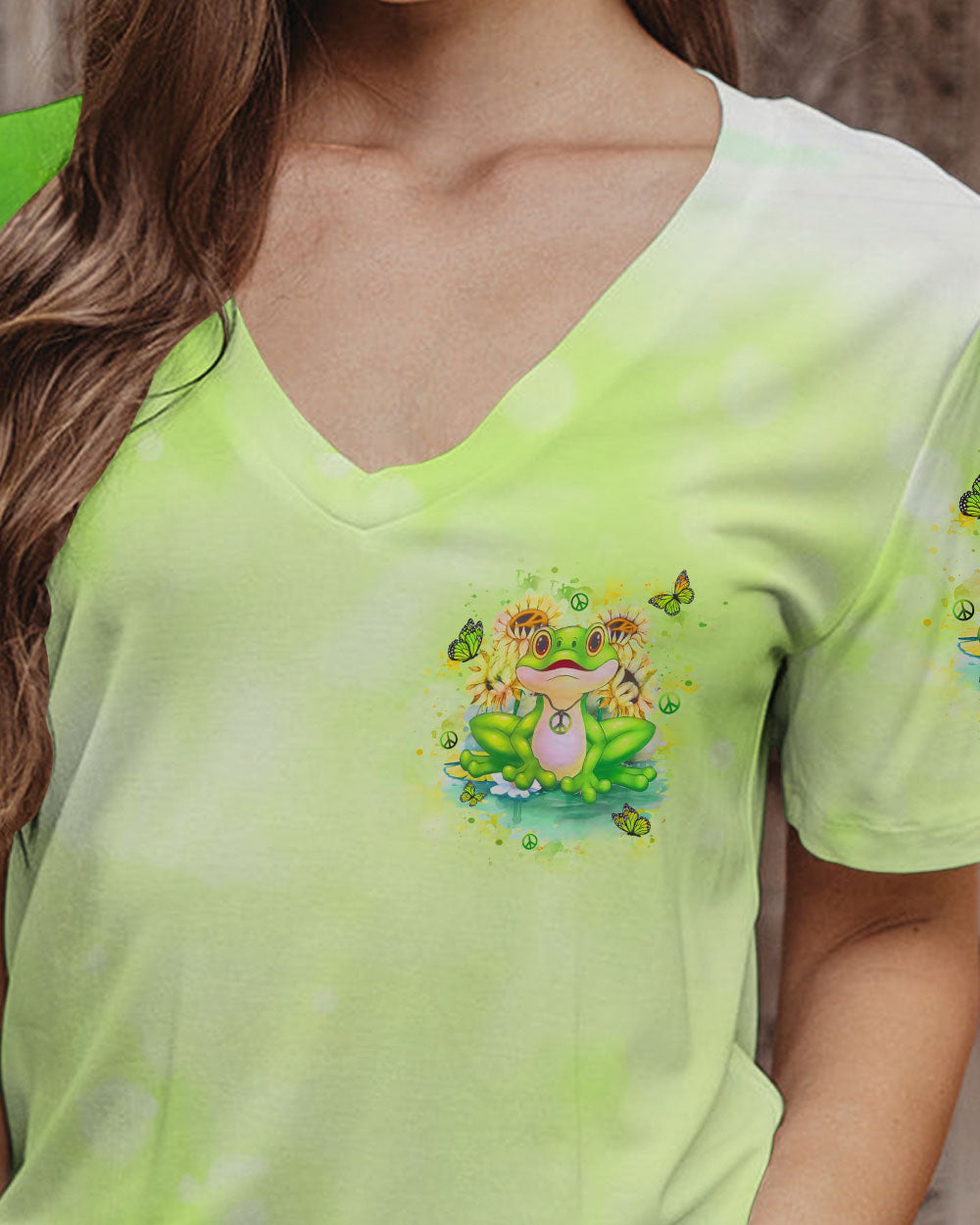 BE THE SUNSHINE FROG ALL OVER PRINT - YHHN0407242