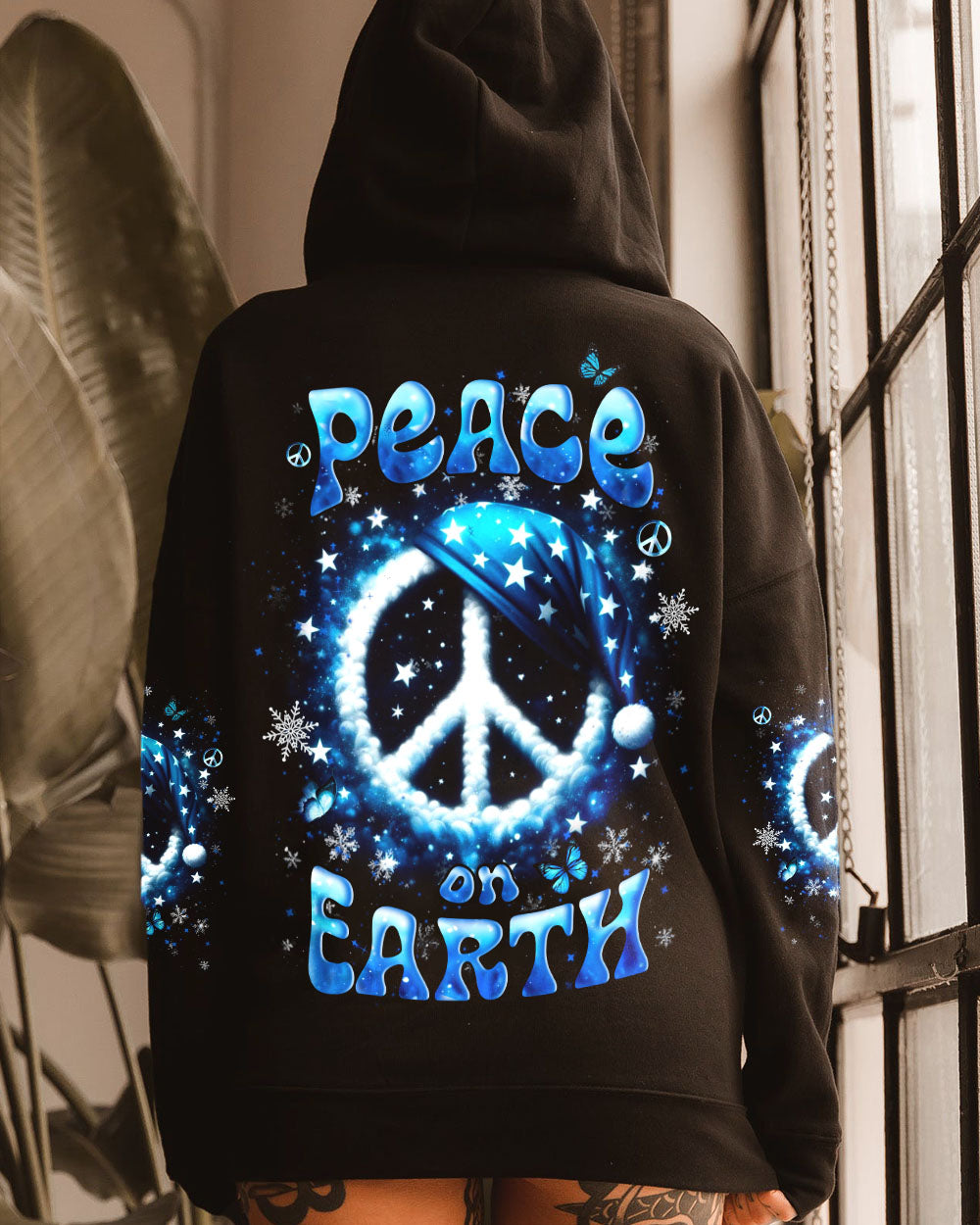PEACE ON EARTH CHRISTMAS ALL OVER PRINT - YHHN0411251