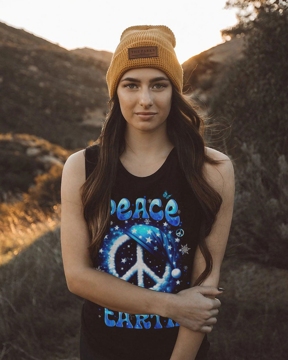PEACE ON EARTH CHRISTMAS ALL OVER PRINT - YHHN0411251