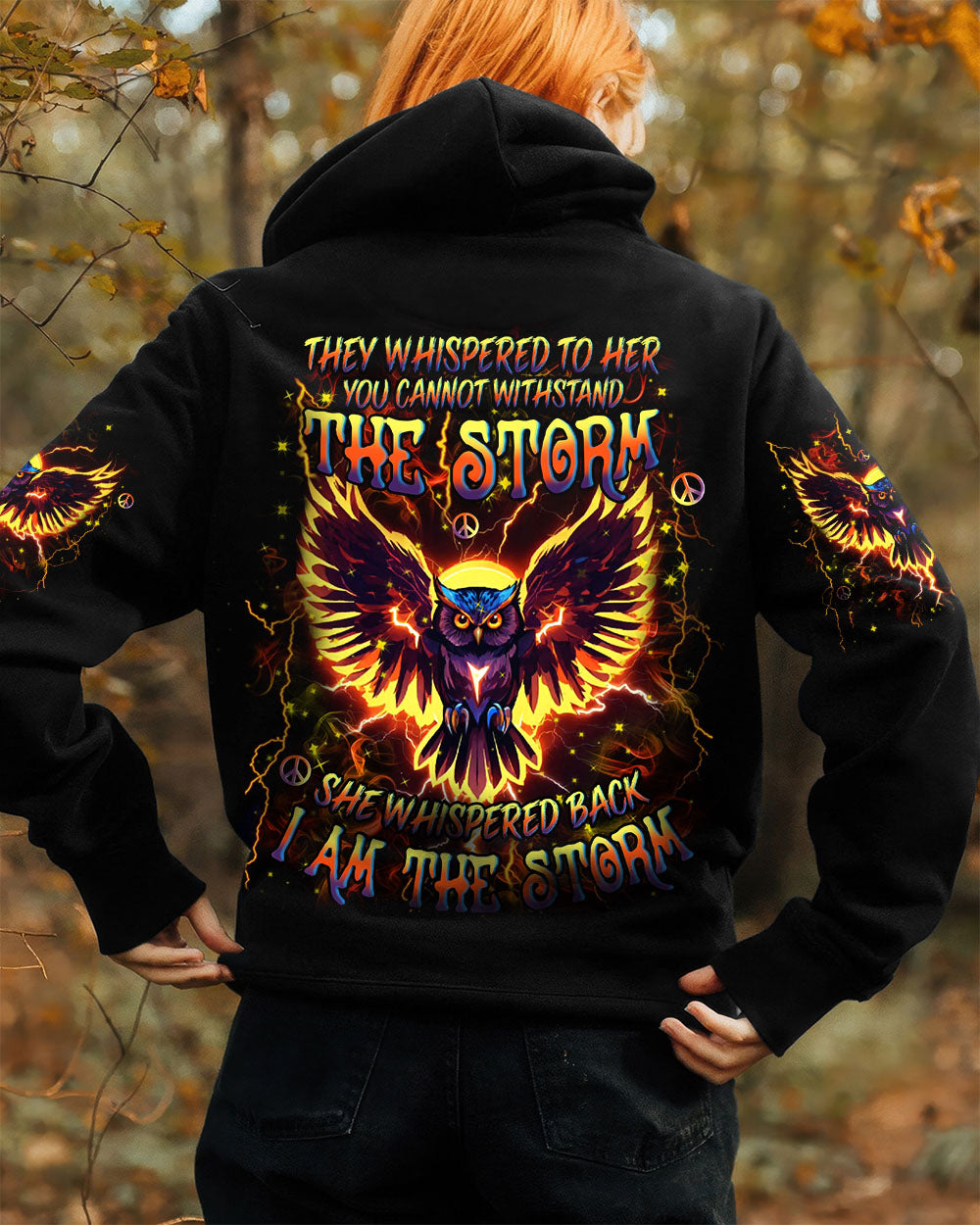 I AM THE STORM OWL ALL OVER PRINT - YHHN0511252