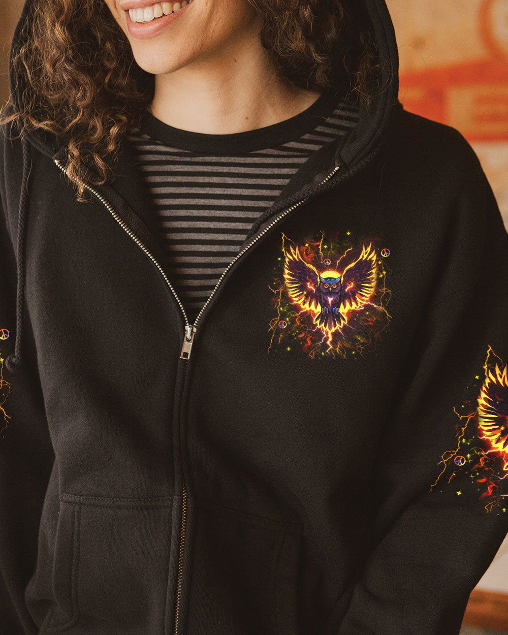I AM THE STORM OWL ALL OVER PRINT - YHHN0511252