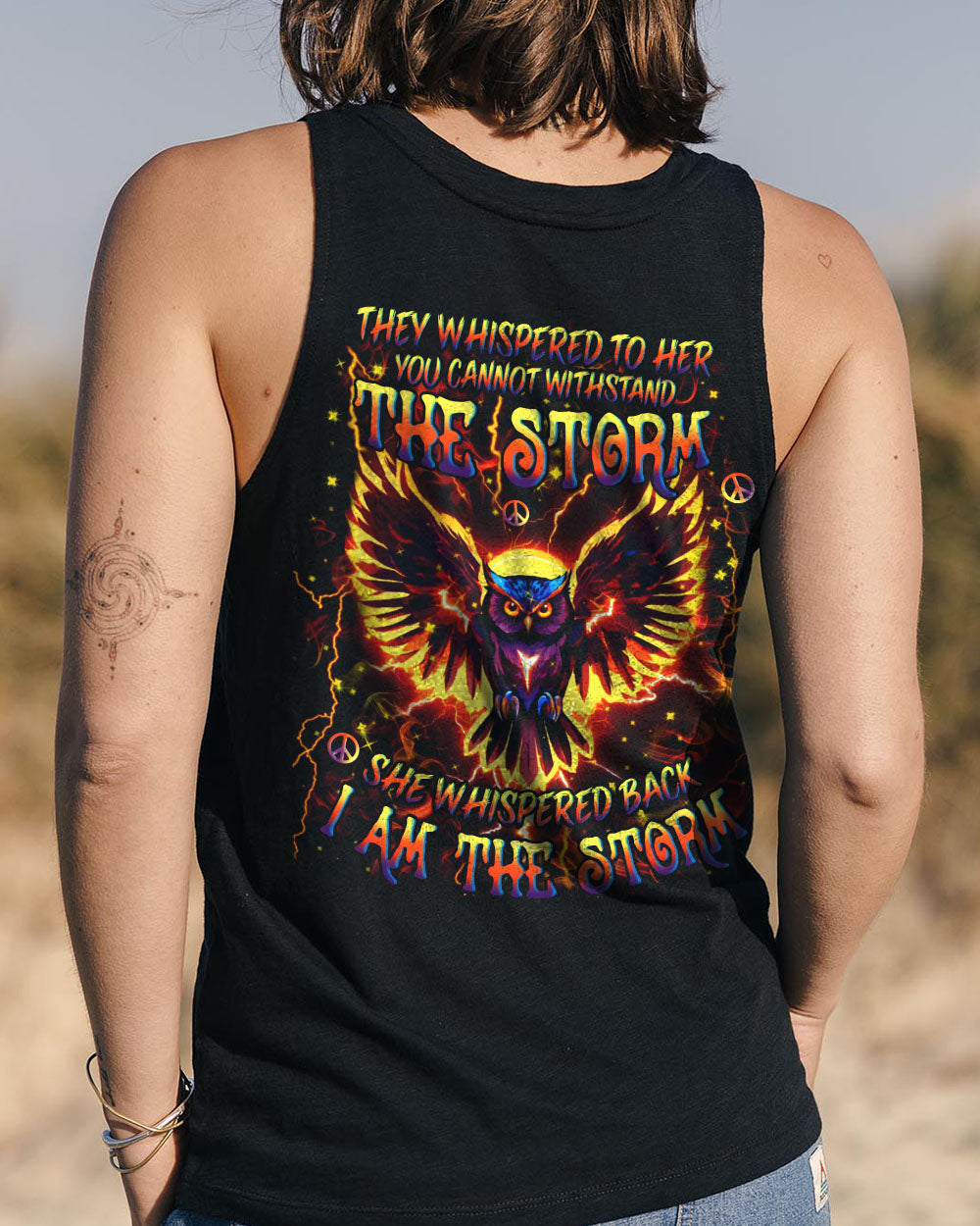 I AM THE STORM OWL ALL OVER PRINT - YHHN0511252