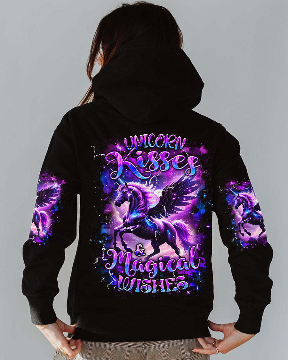UNICORN KISSES MAGICAL WISHES ALL OVER PRINT - YHHN0512243
