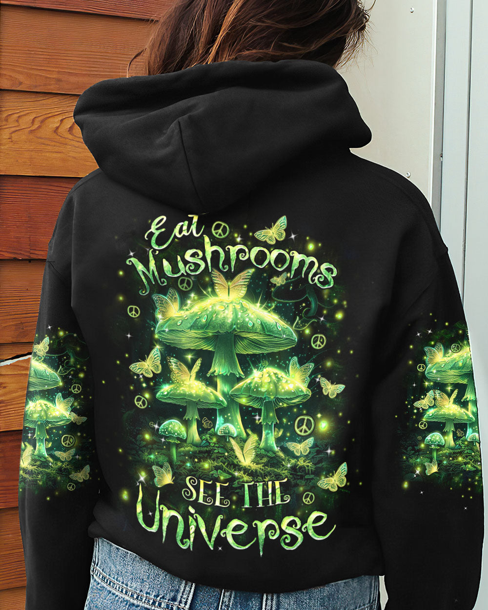 EAT MUSHROOMS SEE THE UNIVERSE ALL OVER PRINT - YHHN0603242