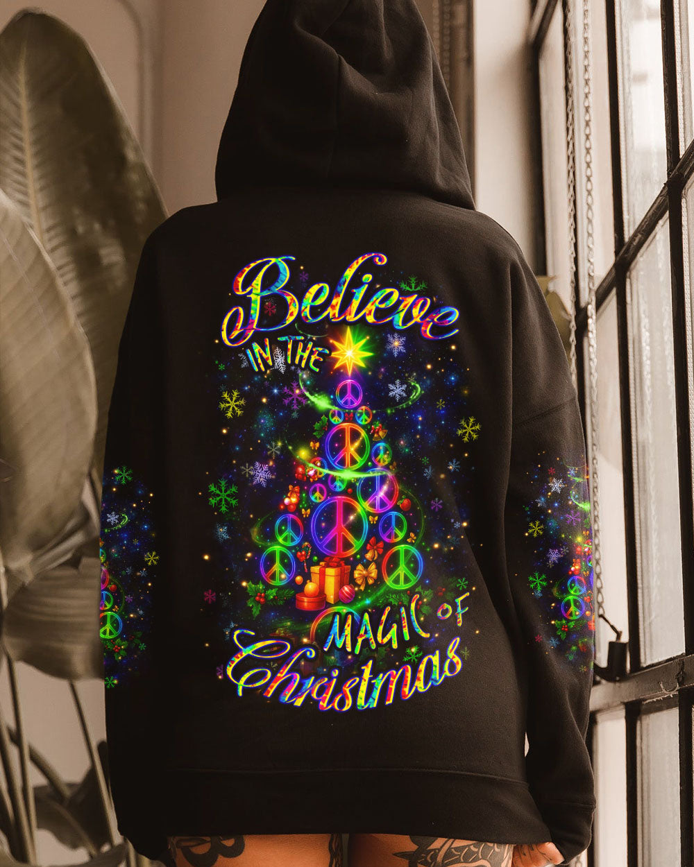 BELIEVE IN THE MAGIC OF CHRISTMAS ALL OVER PRINT - YHHN0711252