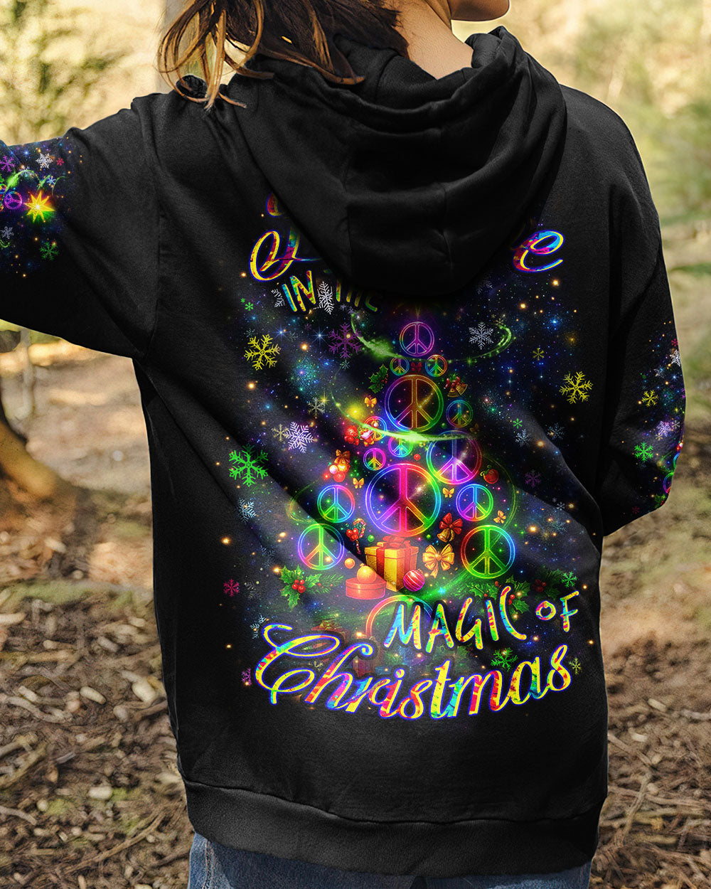 BELIEVE IN THE MAGIC OF CHRISTMAS ALL OVER PRINT - YHHN0711252