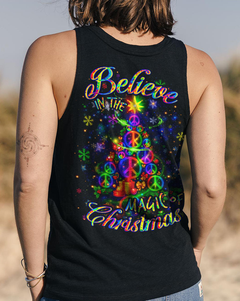 BELIEVE IN THE MAGIC OF CHRISTMAS ALL OVER PRINT - YHHN0711252