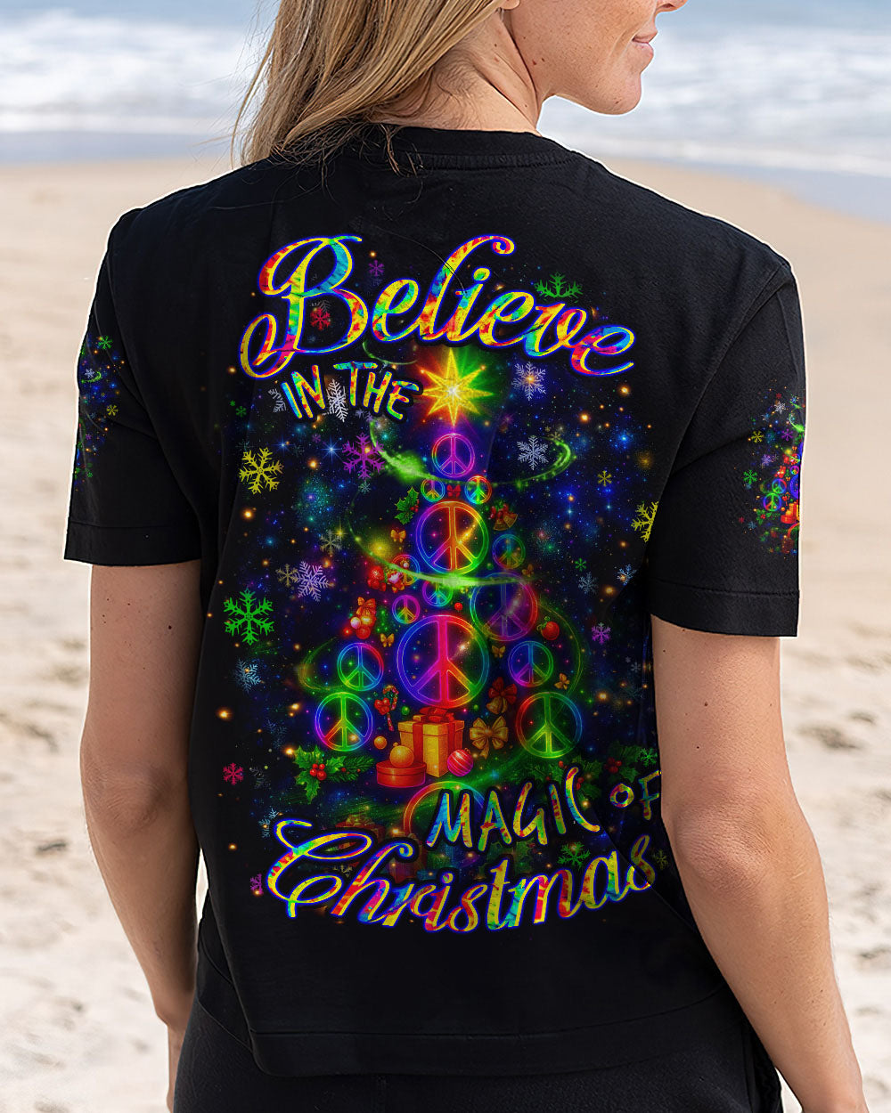 BELIEVE IN THE MAGIC OF CHRISTMAS ALL OVER PRINT - YHHN0711252