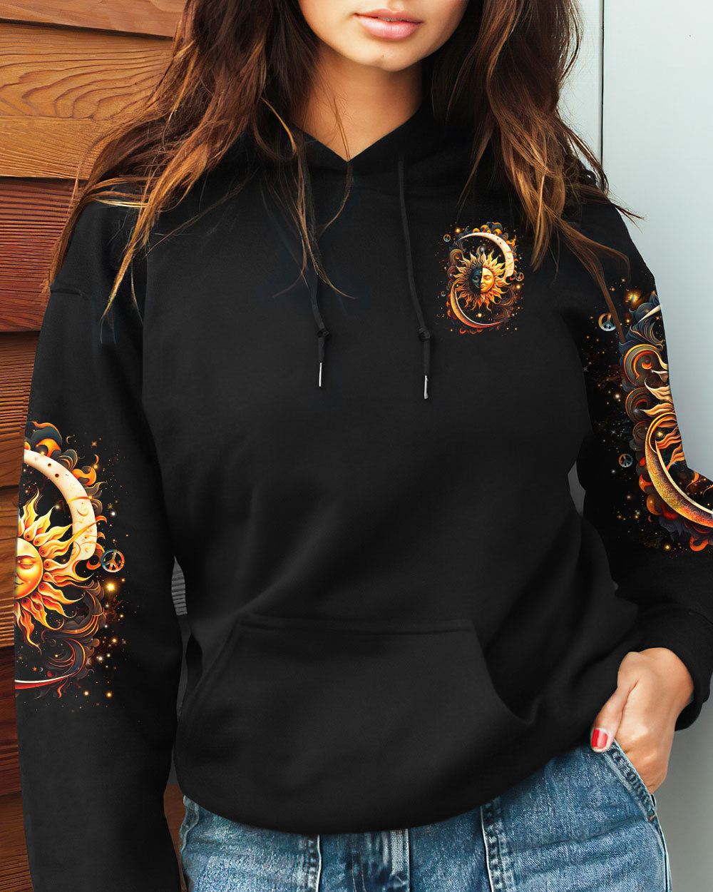 FREE SPIRIT WITH AN OLD SOUL ALL OVER PRINT - YHHN0807241