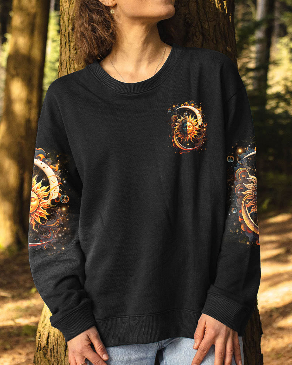 FREE SPIRIT WITH AN OLD SOUL ALL OVER PRINT - YHHN0807241