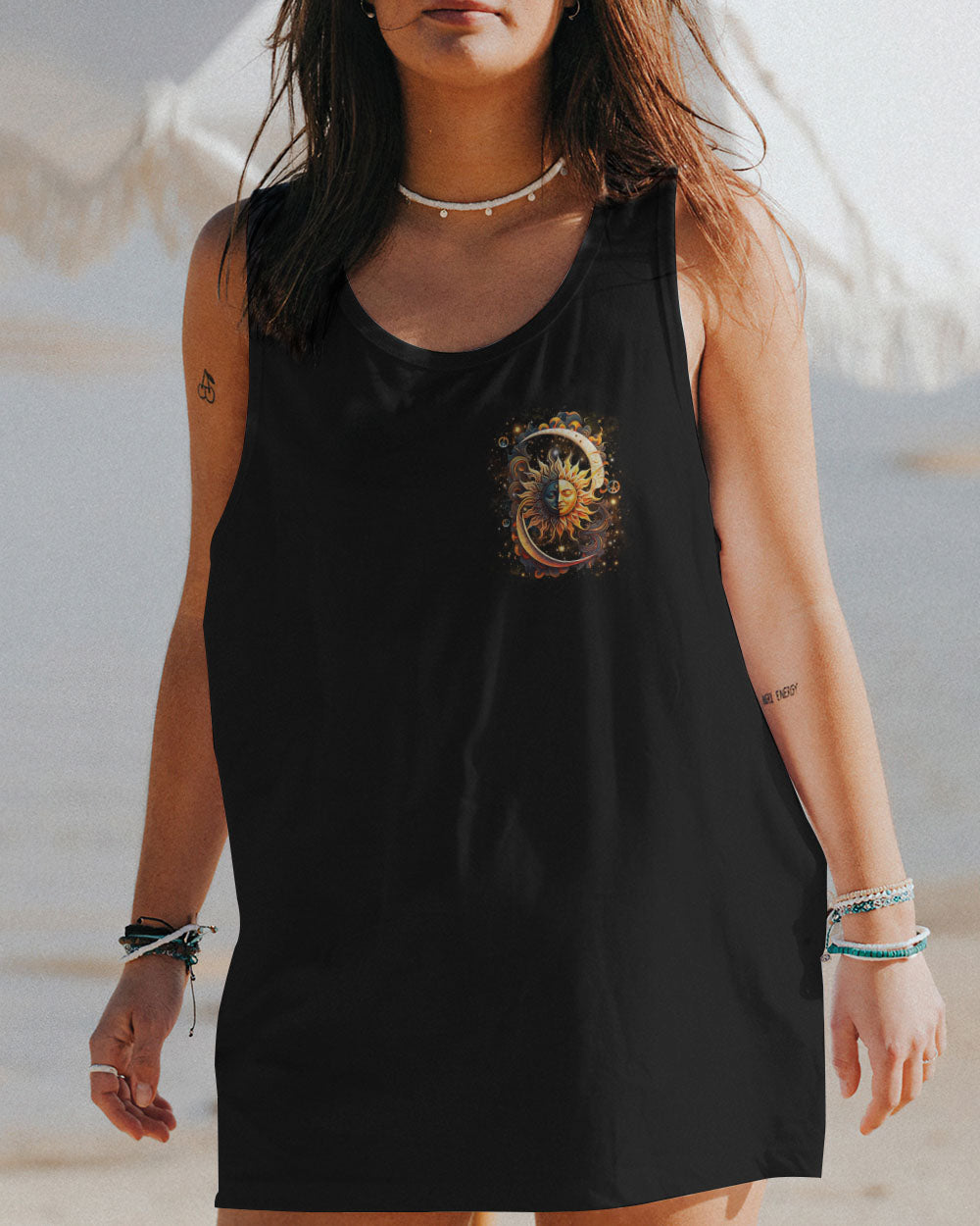 FREE SPIRIT WITH AN OLD SOUL ALL OVER PRINT - YHHN0807241